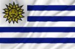 Vlag Uruguay - 100x150cm Spun-Poly